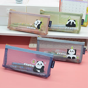 HX-1233 網(wǎng)紗三角筆袋